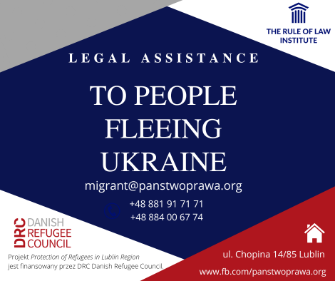 Protection of Refugees in Lublin Region